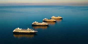 Western Europe Golf Cruise Vacation Package Azamara Journey in Port - PerryGolf + Azamara Cruises
